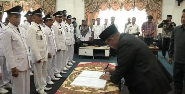 30 Penjabat Resmi di lantik