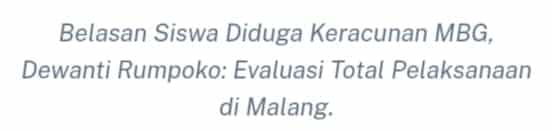 Keracunan MBG