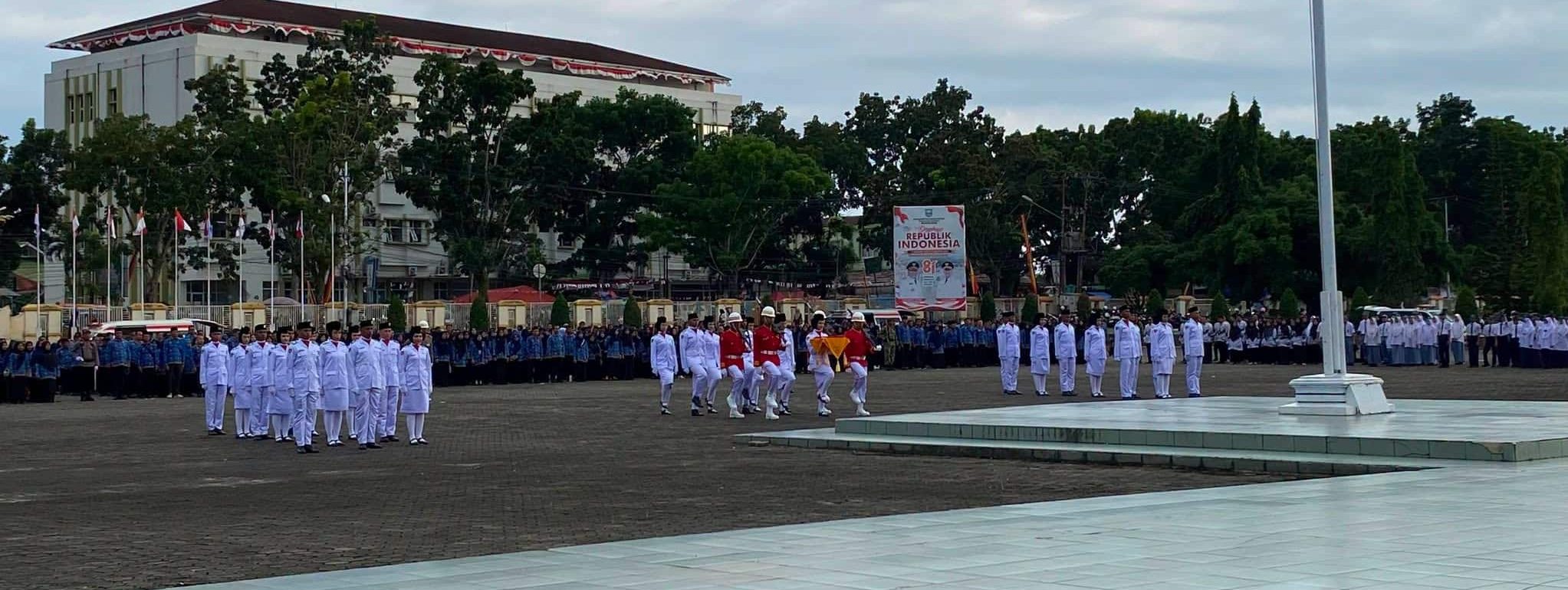 penurunan bendera